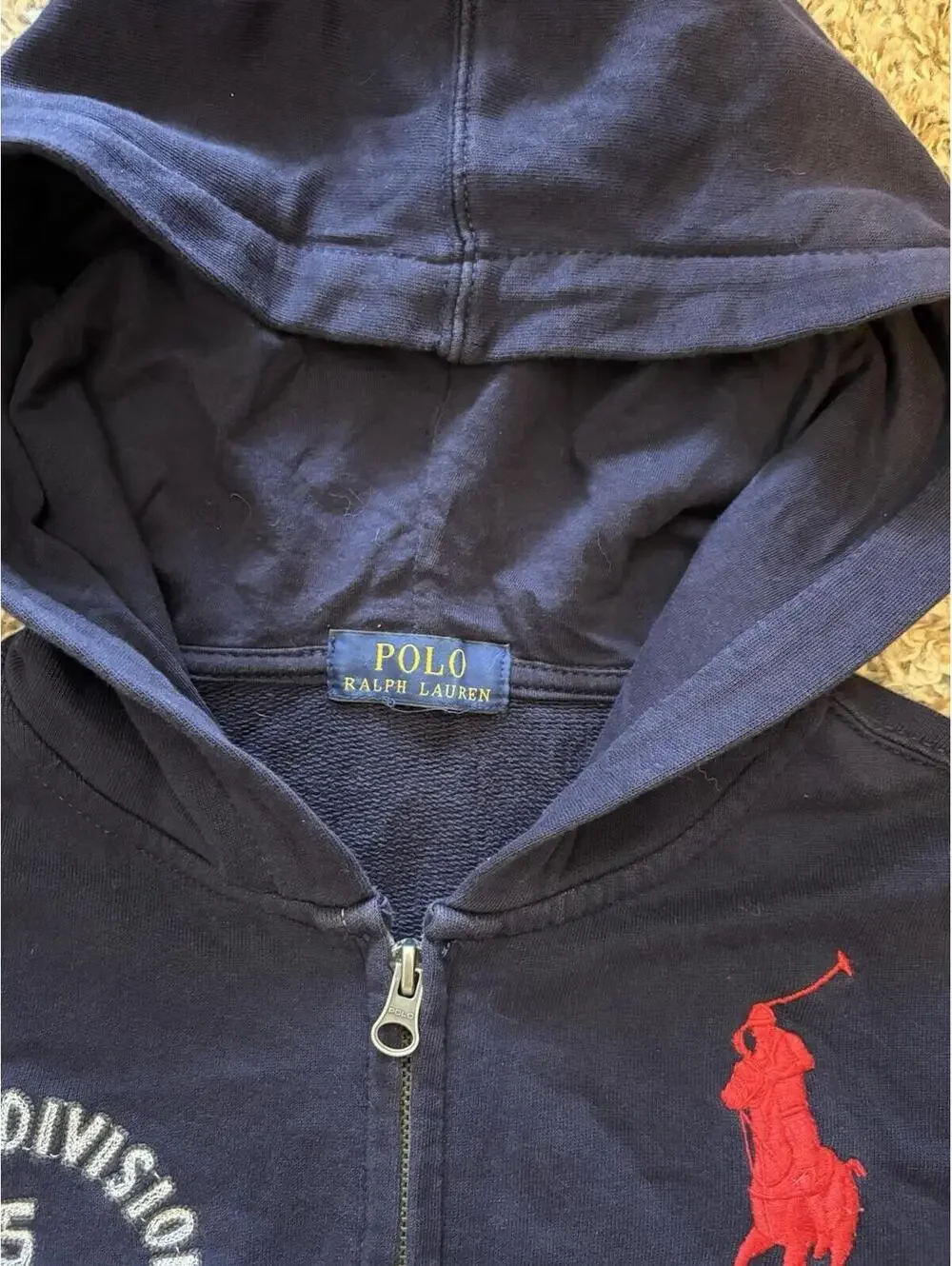 Polo Ralph Lauren Big Pony Athletic Division #5 Champs Boys Hoodie Jacket Boys